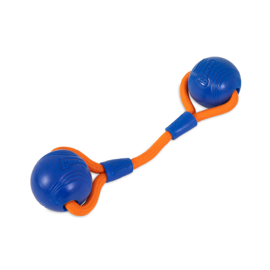 Chuckit! Crunch Duo Tug Pelota Con Cuerda para perros, , large Imagen numero 3